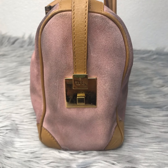 Authentic Gucci Pink Boston - Picture 3 of 8